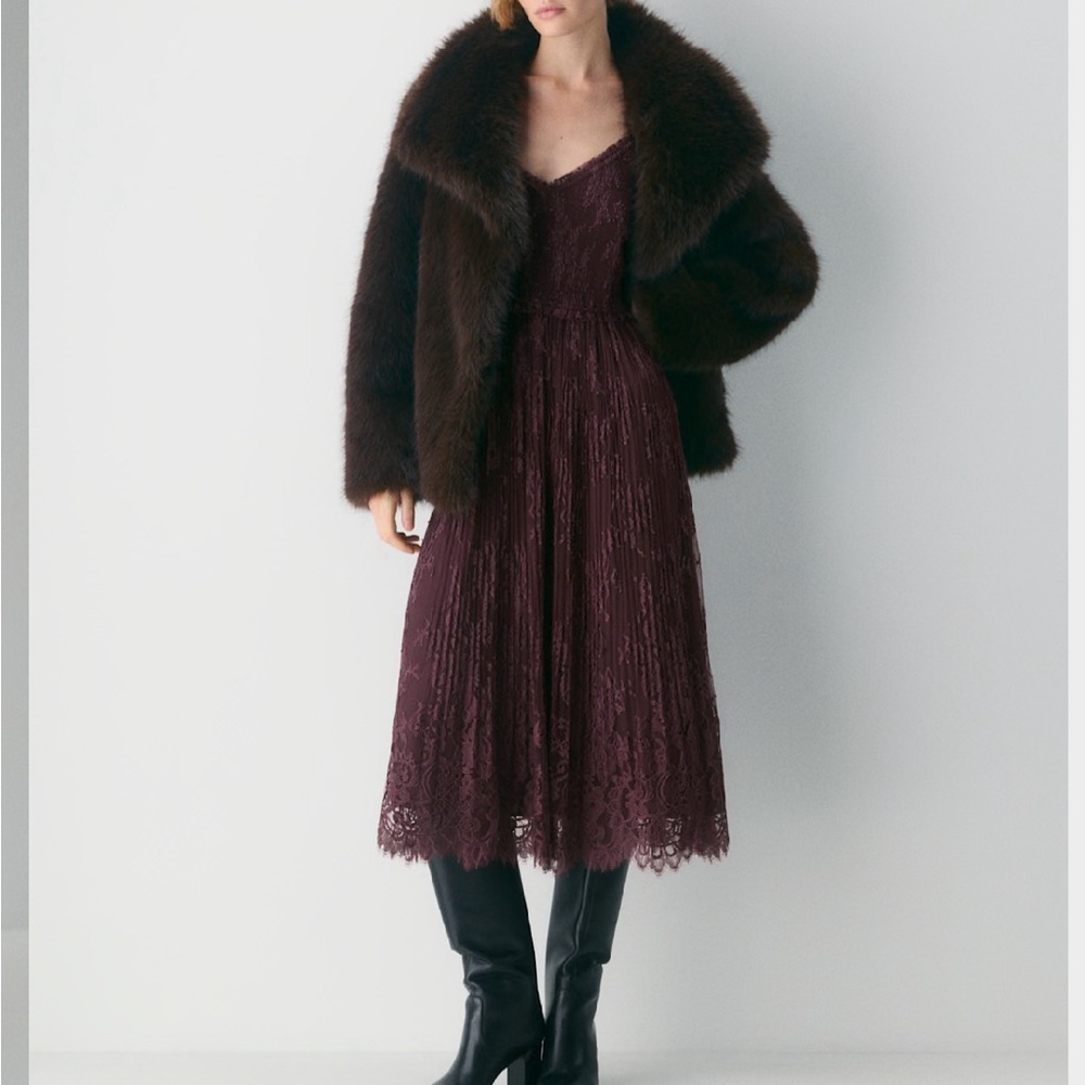 Aritzia Wilfred Tuberose Lace Dress